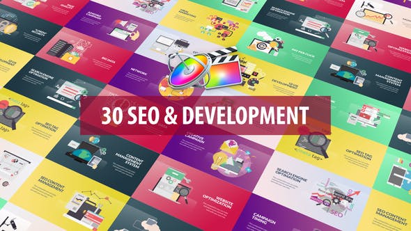 SEO and Development Animation | Apple Motion & FCPX - Videohive Download 28838819