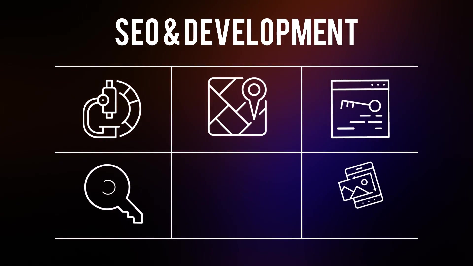 SEO Development 25 Outline Icons - Download Videohive 23195549