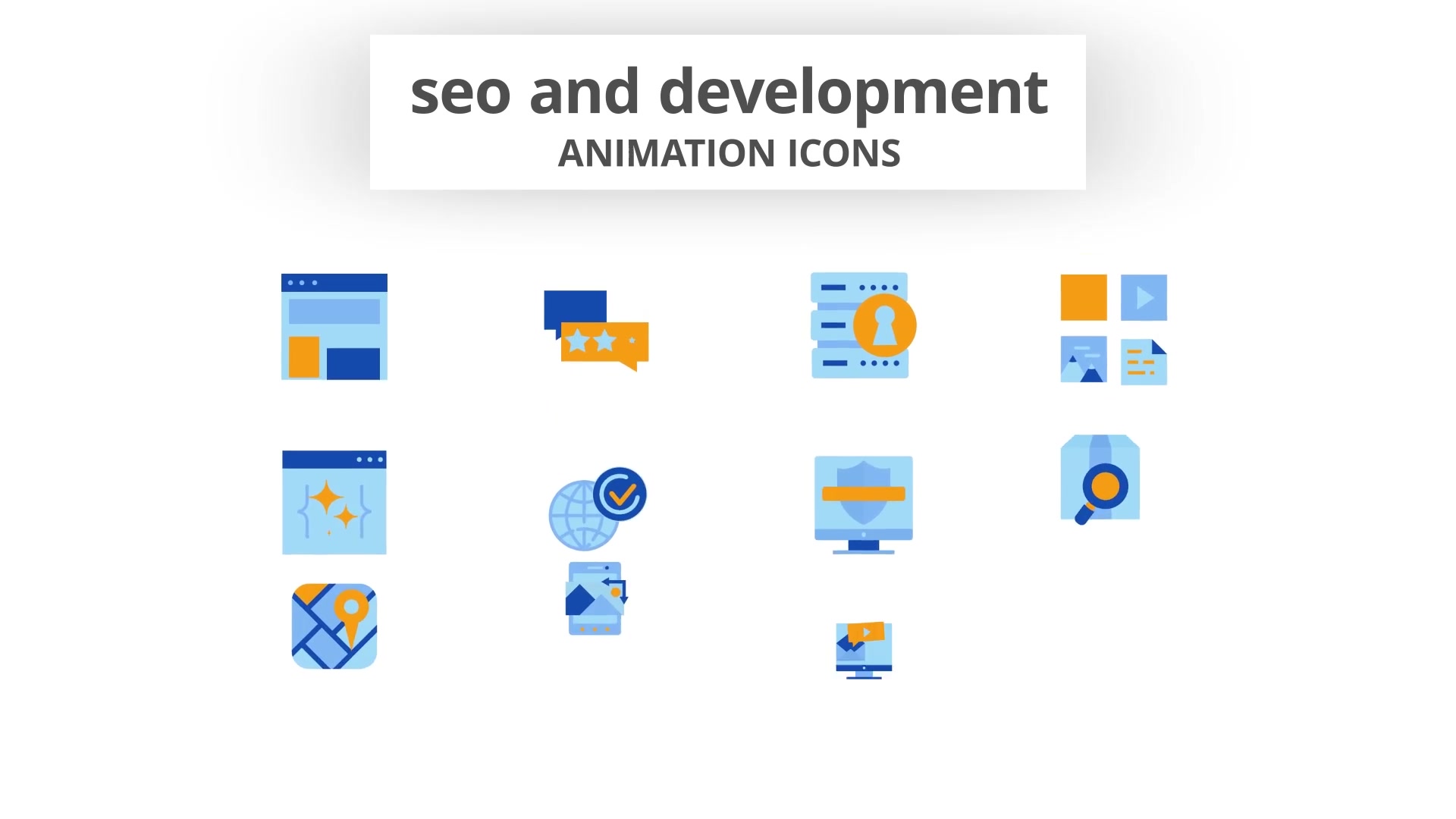 SEO & Development Animation Icons Videohive 28168355 After Effects Image 4