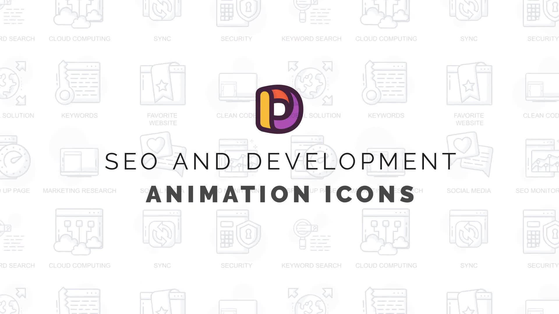 Seo & Development Animation Icons Videohive 34567877 After Effects Image 2