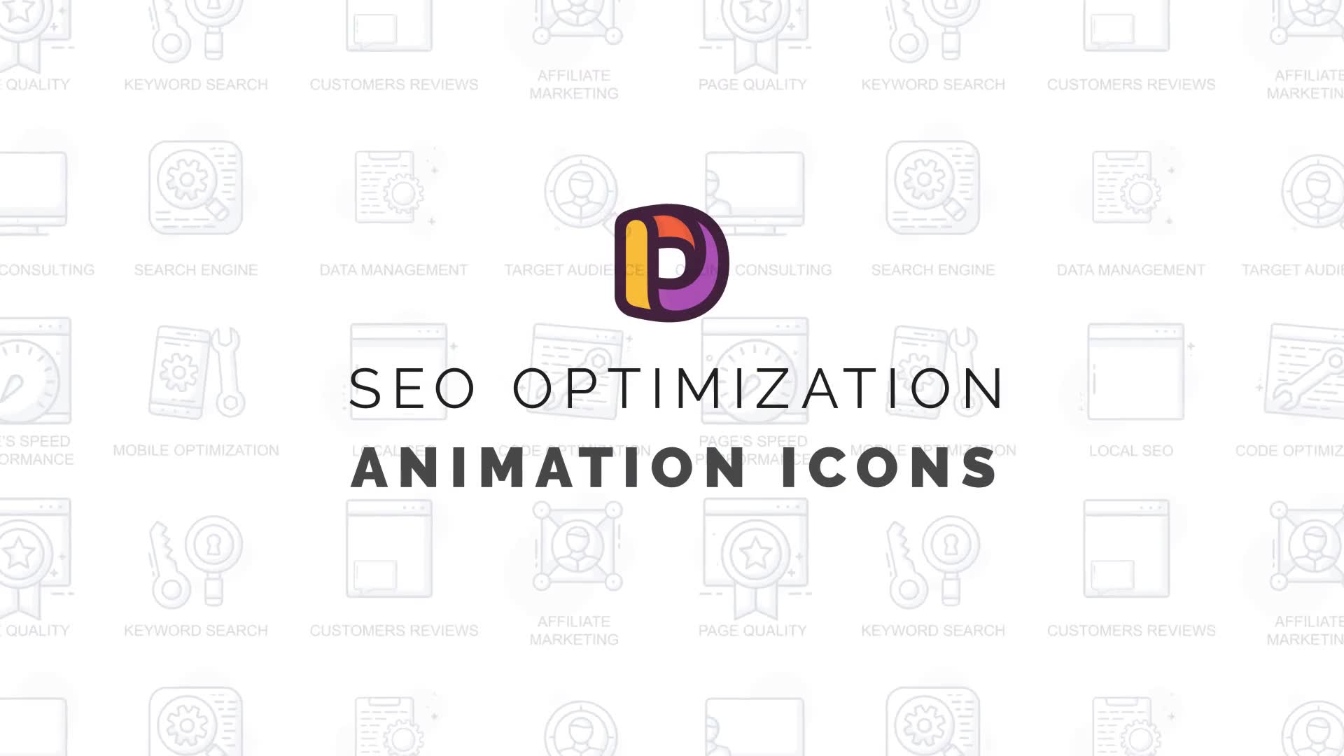 Seo optimization Animation Icons Videohive 34567896 After Effects Image 2