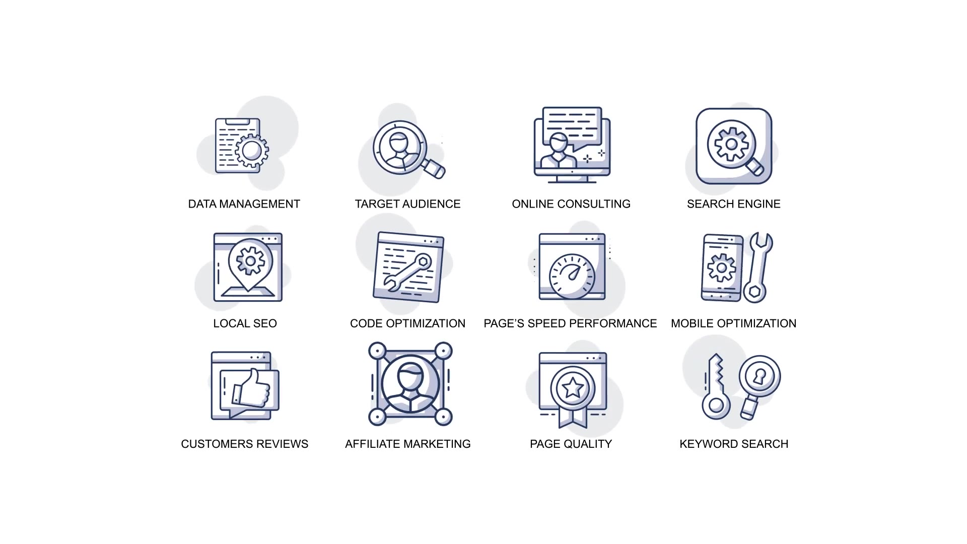Seo optimization Animation Icons Videohive 34567896 After Effects Image 5