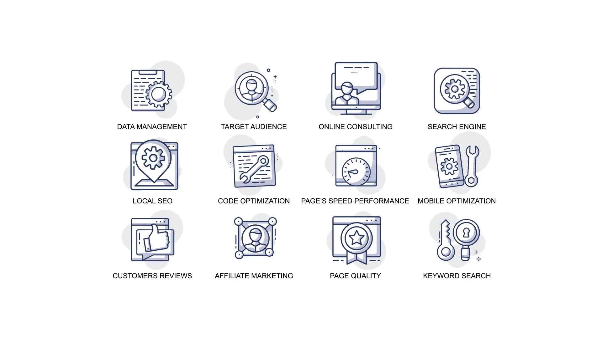 Seo optimization Animation Icons Videohive 34567896 After Effects Image 6