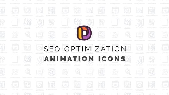 Seo optimization Animation Icons - Download Videohive 34567896