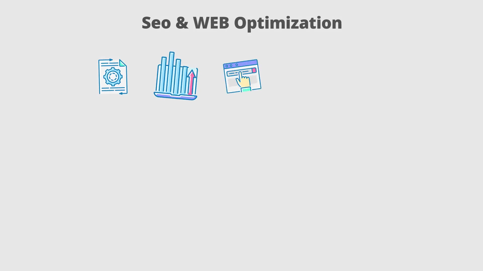 Seo Optimization Filled Outline Animated Icons Videohive 25653473 After Effects Image 4