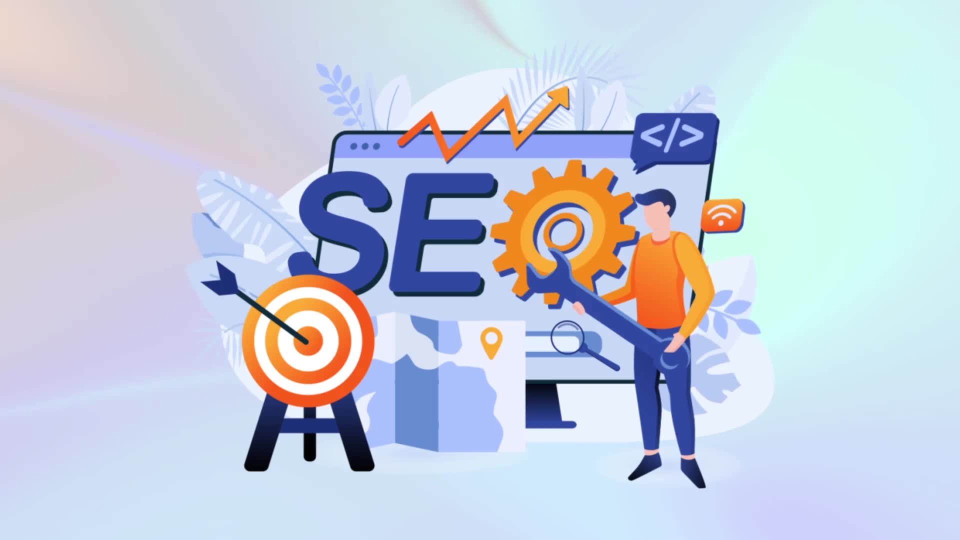 SEO optimization Flat Concept Videohive 33445066 After Effects Image 8