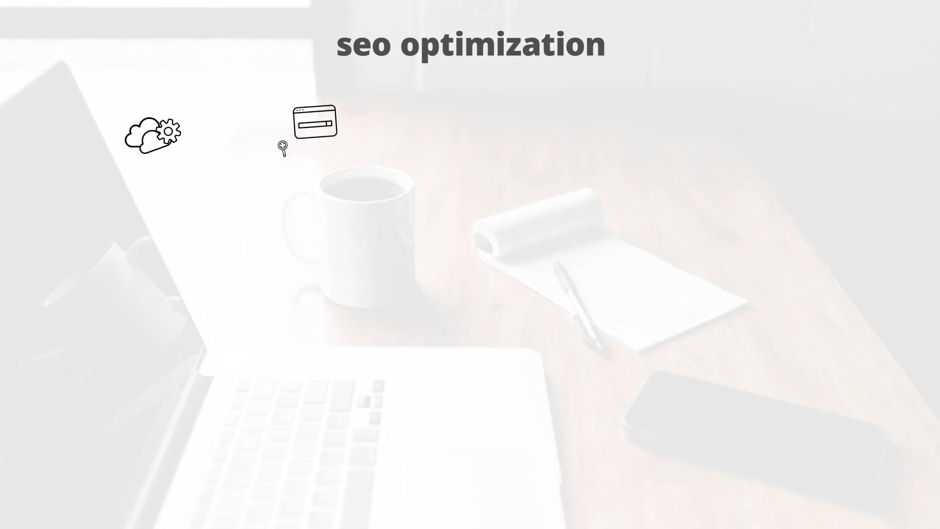 Seo Optimization – Thin Line Icons Videohive 23595788 After Effects Image 3