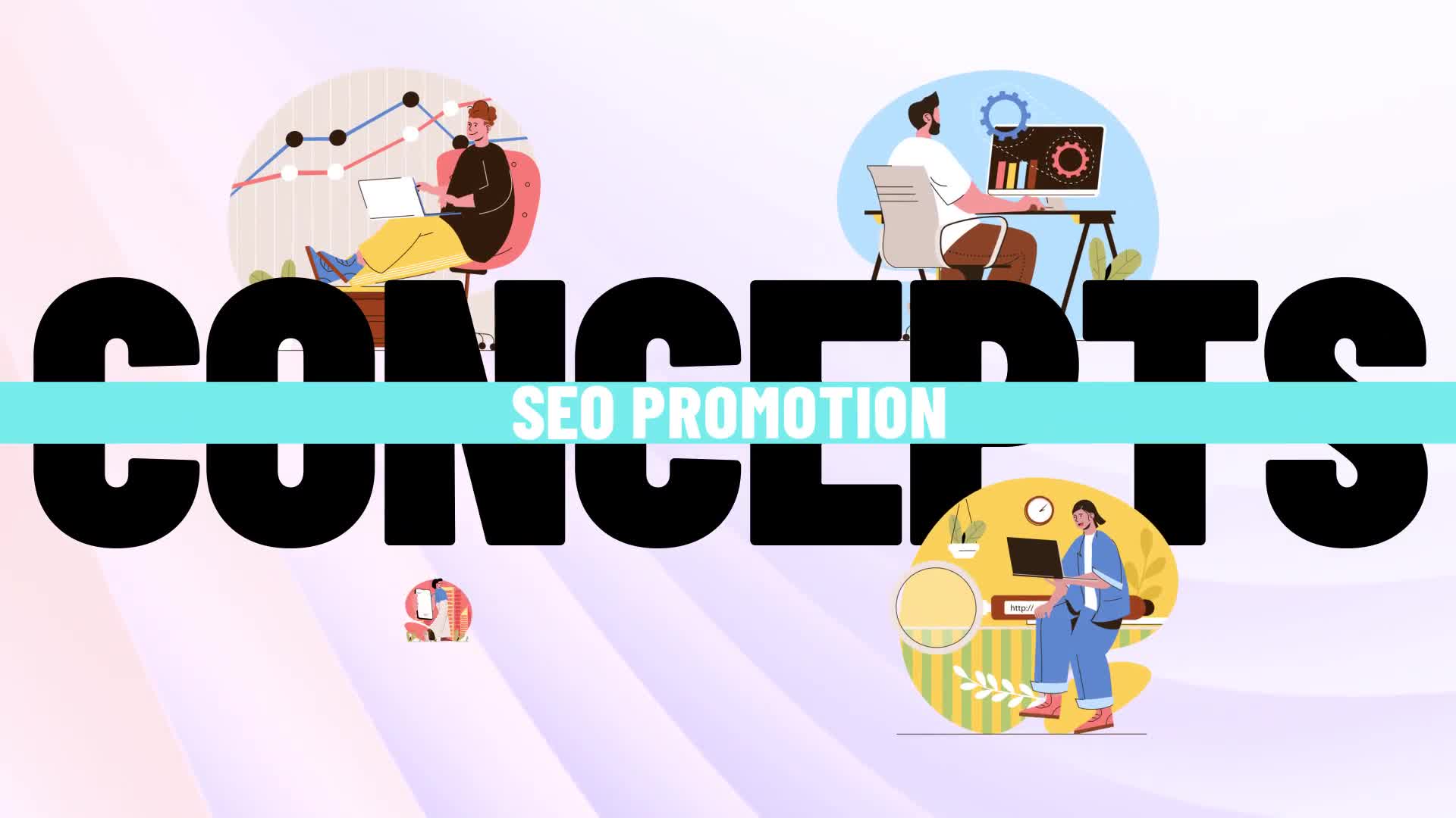 SEO promotion Scene Situation Videohive 34402176 After Effects Image 1