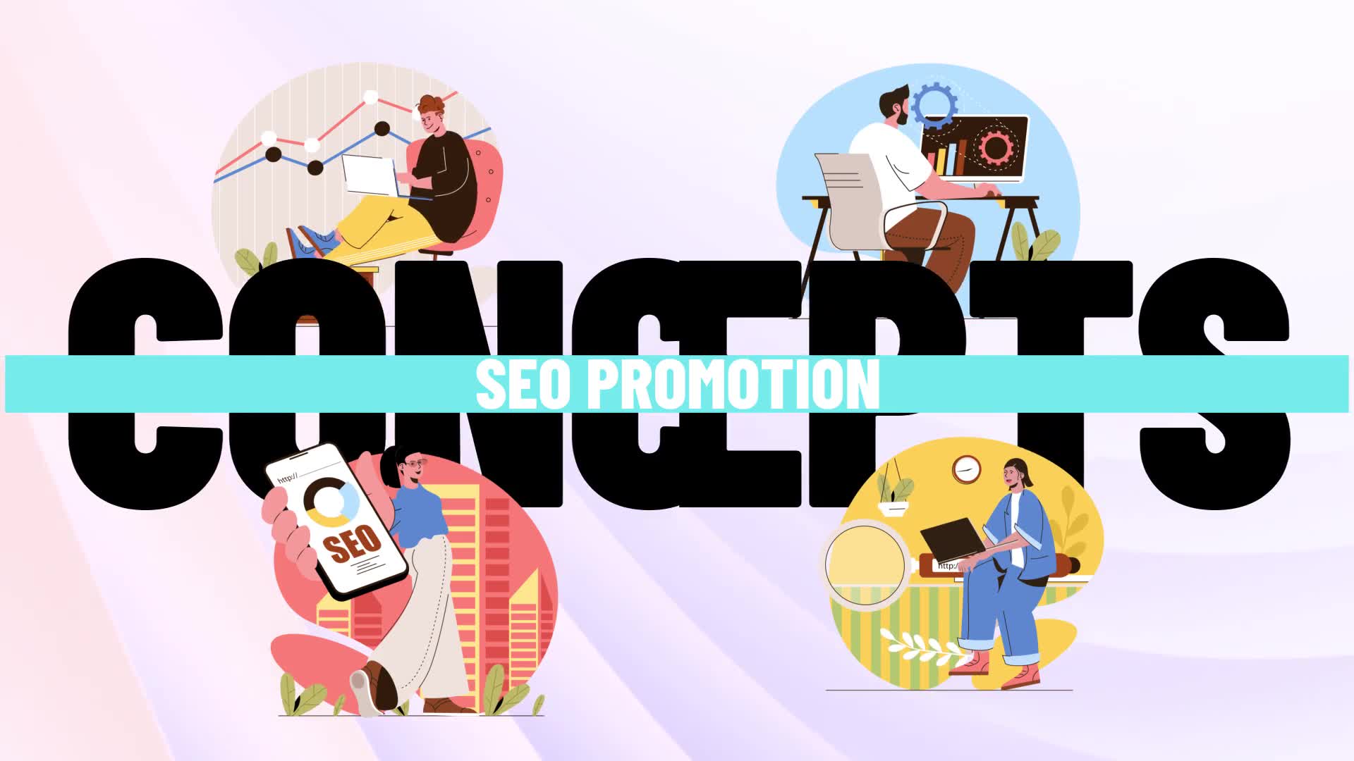 SEO promotion Scene Situation Videohive 34402176 After Effects Image 2
