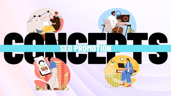 SEO promotion Scene Situation - Videohive Download 34402176