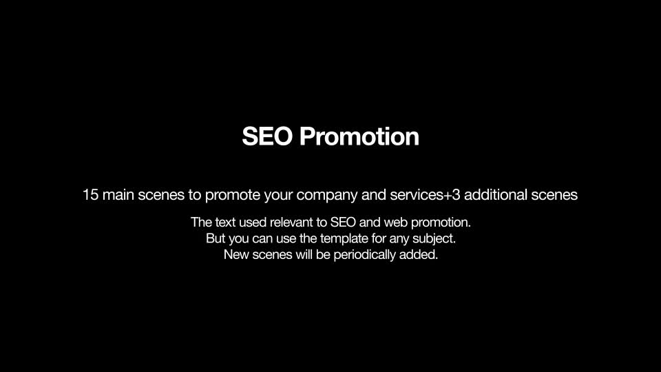 SEO Promotion Videohive 10227104 After Effects Image 1