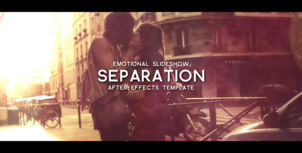 Separation Emotional Photo Slideshow - Download Videohive 6564430