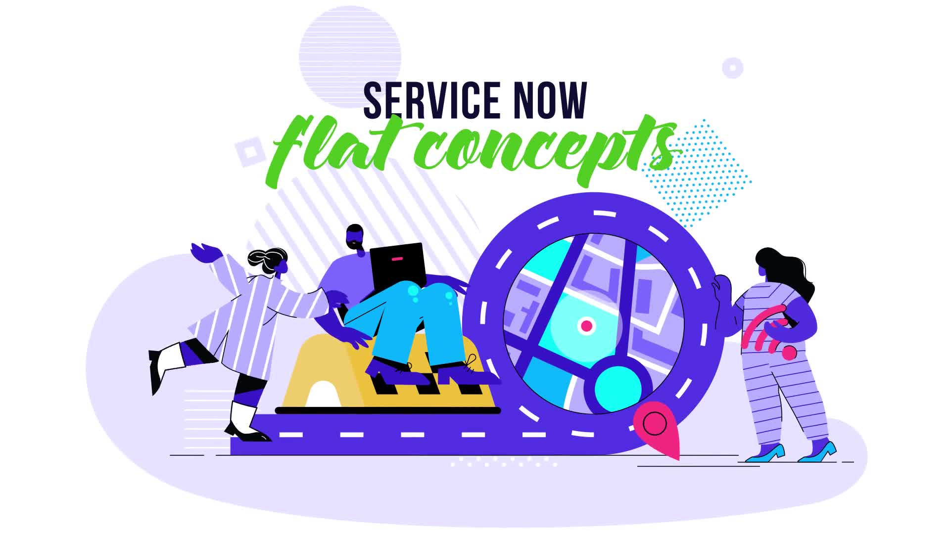 Service Now Flat Concept Videohive 26140398 After Effects Image 1