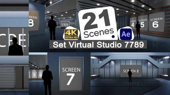 Set Virtual Studio 7789 - Download Videohive 38195116