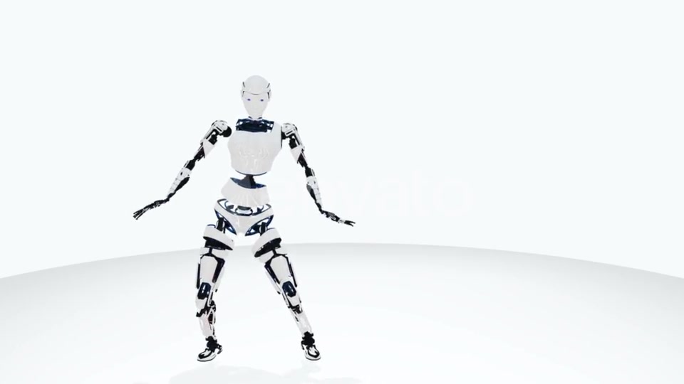 Sexy Robot Android Artificial Intelligence Woman Dancing - Download Videohive 21698232