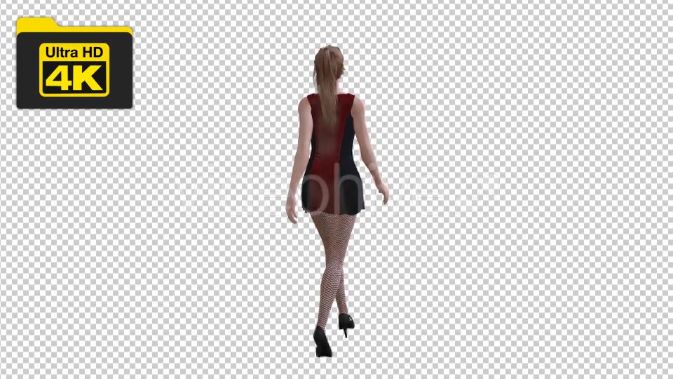 Sexy Woman Catwalk Animation 4K - Download Videohive 19722646