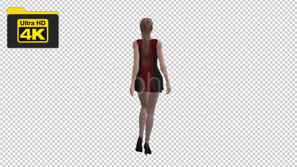 Sexy Woman Catwalk Animation 4K - Download Videohive 19722646