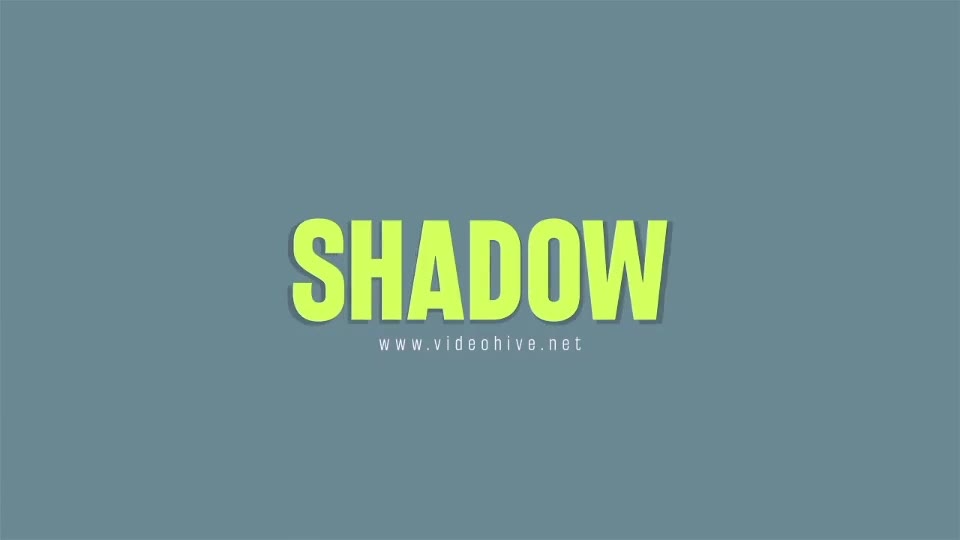 Shadow Logo - Download Videohive 10538745
