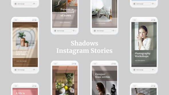 Shadows Instagram Stories - Videohive 26139171 Download