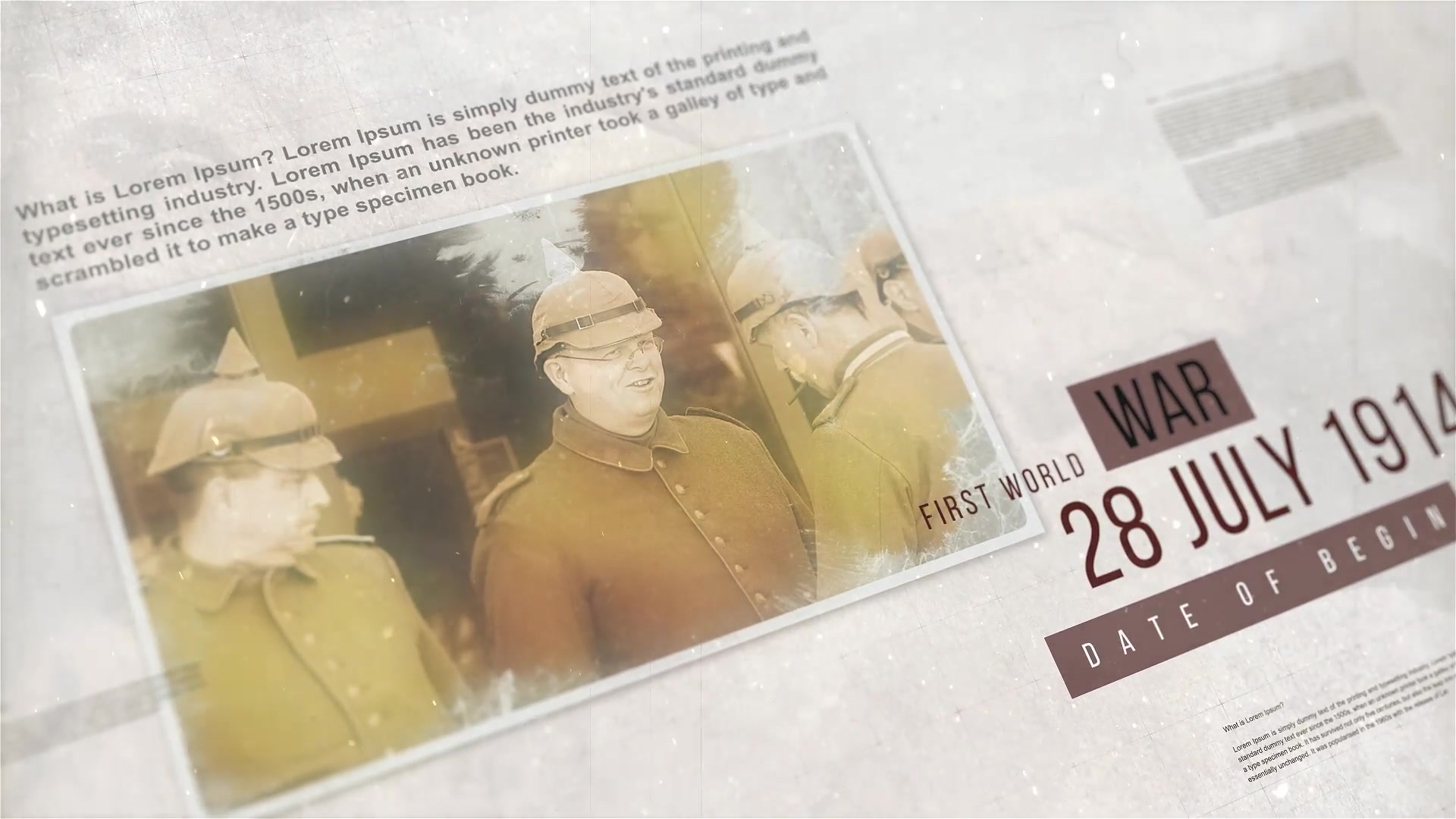Shadows of Past Historical Slideshow Videohive 33303152 Premiere Pro Image 7