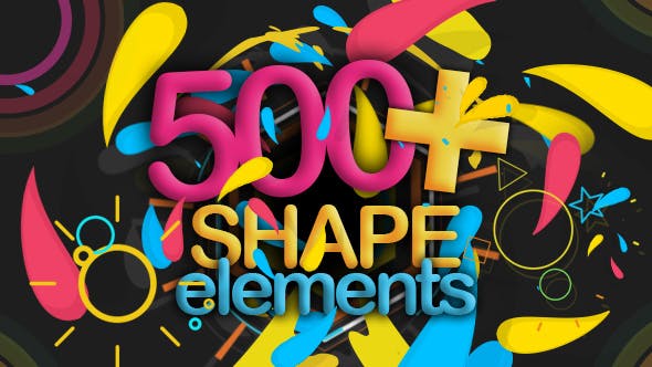 Shape Elements 500 - 13549923 Videohive Download
