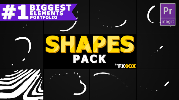 Shape Elements And Transitions - Download Videohive 23028762