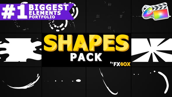 Shape Elements | FCPX - 24292417 Download Videohive