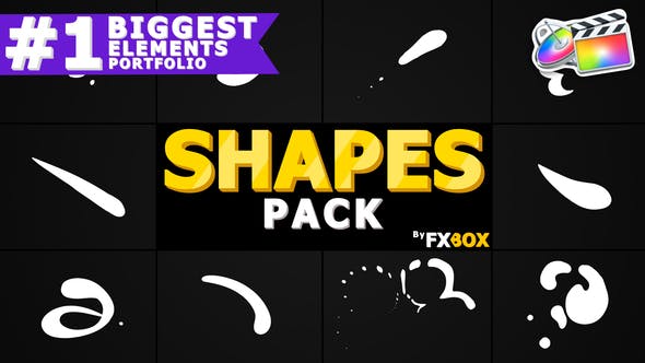 Shape Elements | FCPX - Videohive Download 23969743