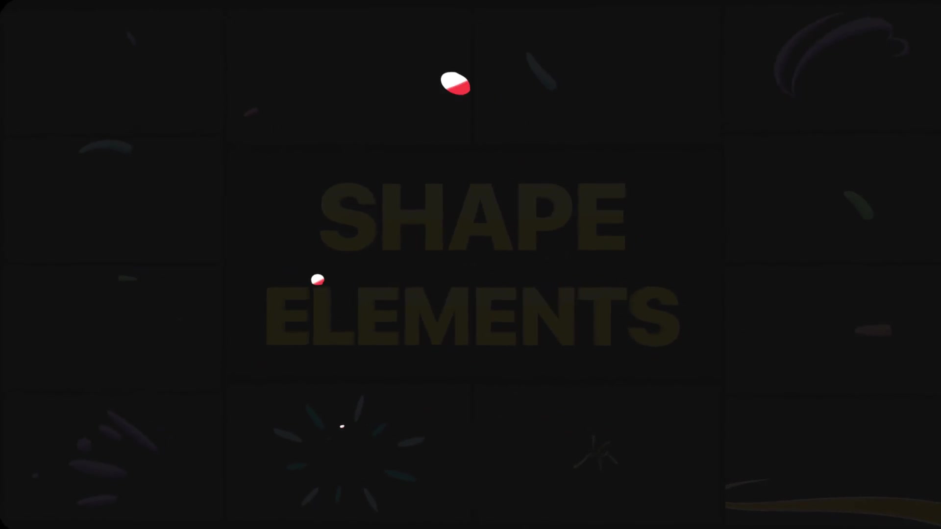 Shape Elements Pack | After Effects Videohive 34603420 After Effects Image 8