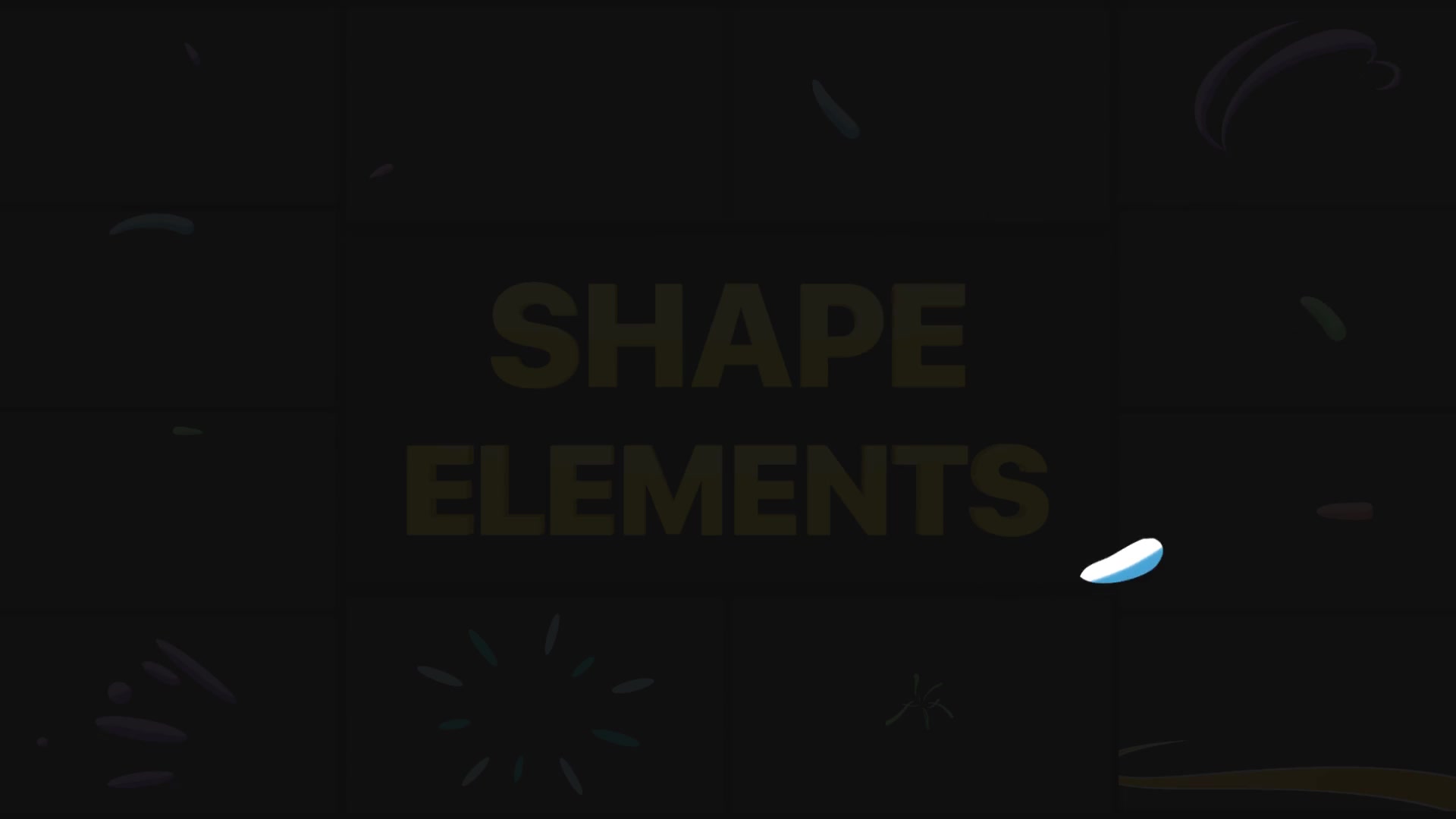 Shape Elements Pack | After Effects Videohive 34603420 After Effects Image 9