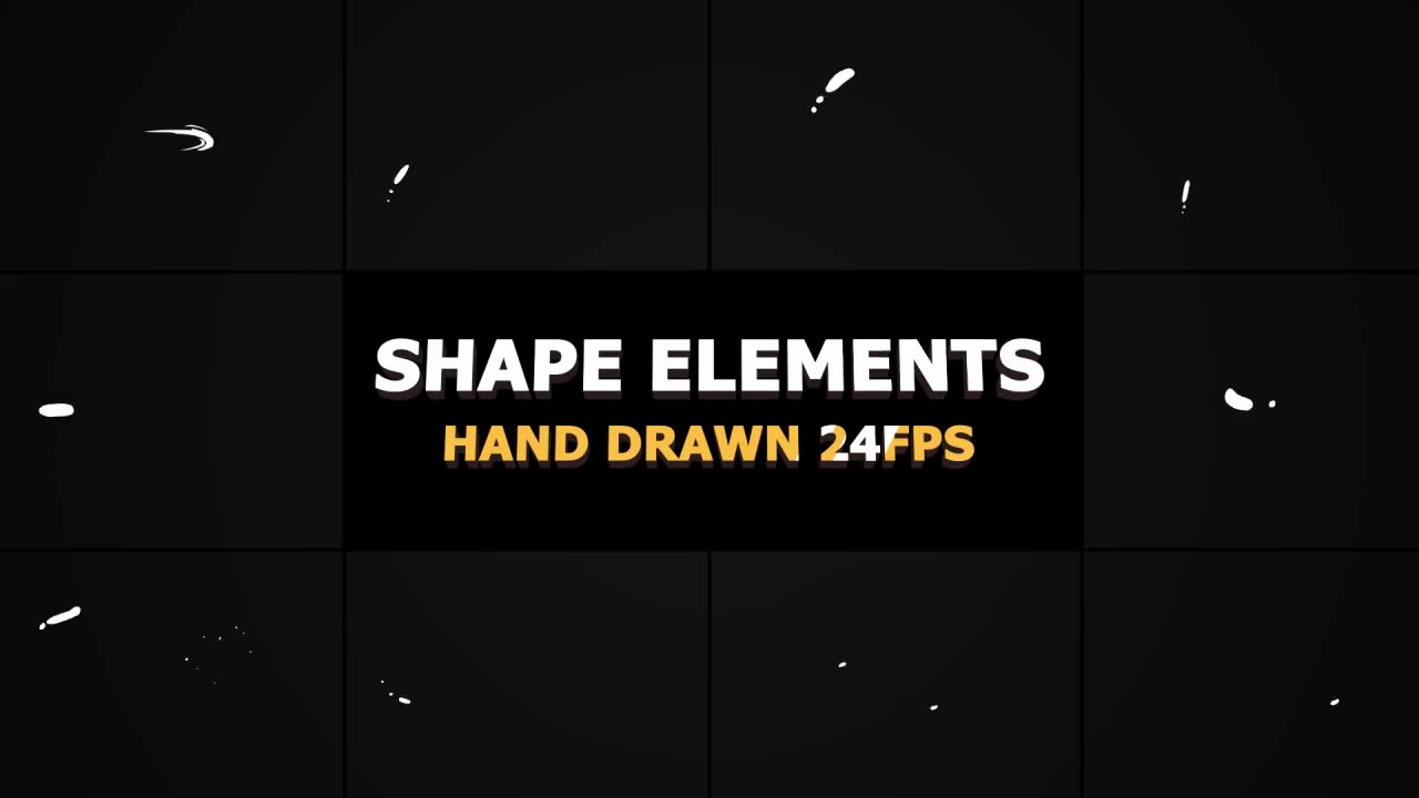Shape Elements Pack | FCPX Videohive 23554882 Apple Motion Image 2