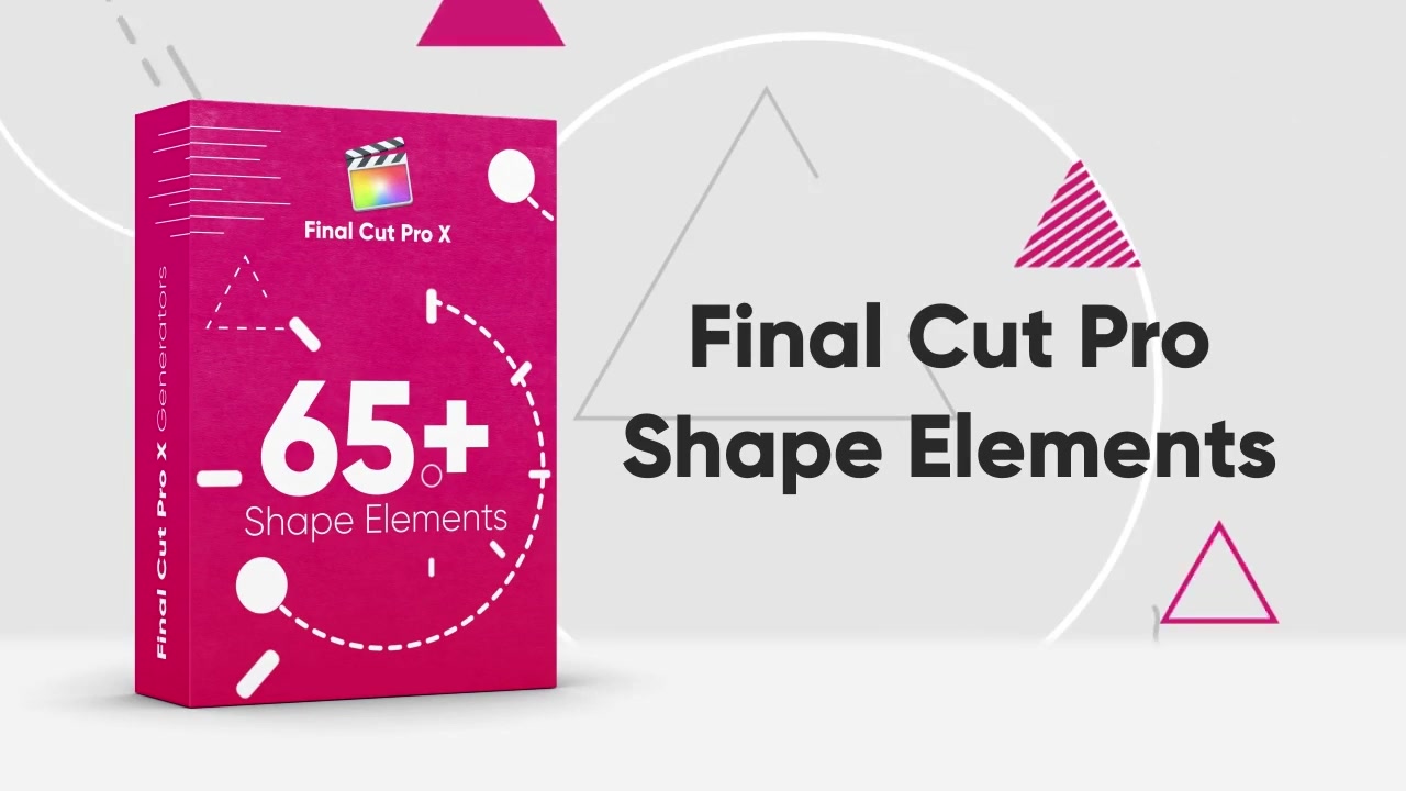 Shape Elements Pack for FCPX and Apple Motion 5 Videohive 38063351 Apple Motion Image 11