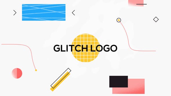 Shape Glitch Logo Reveal - Videohive 22140688 Download