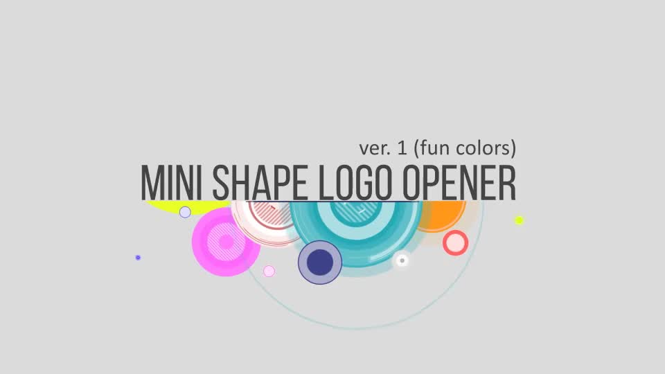 Shape logo minimal - Download Videohive 10600768