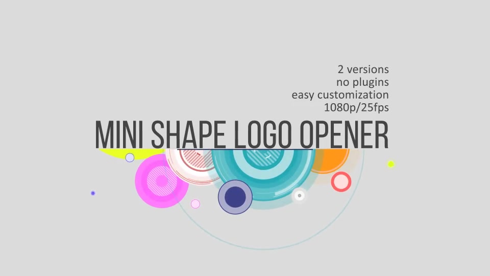 Shape logo minimal - Download Videohive 10600768