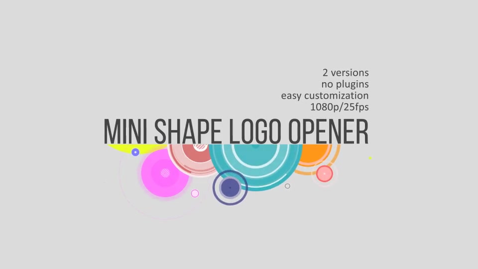 Shape logo minimal - Download Videohive 10600768