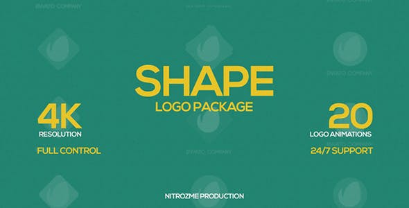 Shape Logo Pack - Download 14453723 Videohive