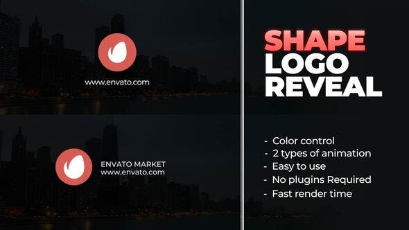 Shape Logo Reveal for Davinci Resolve - 35771187 Videohive Download
