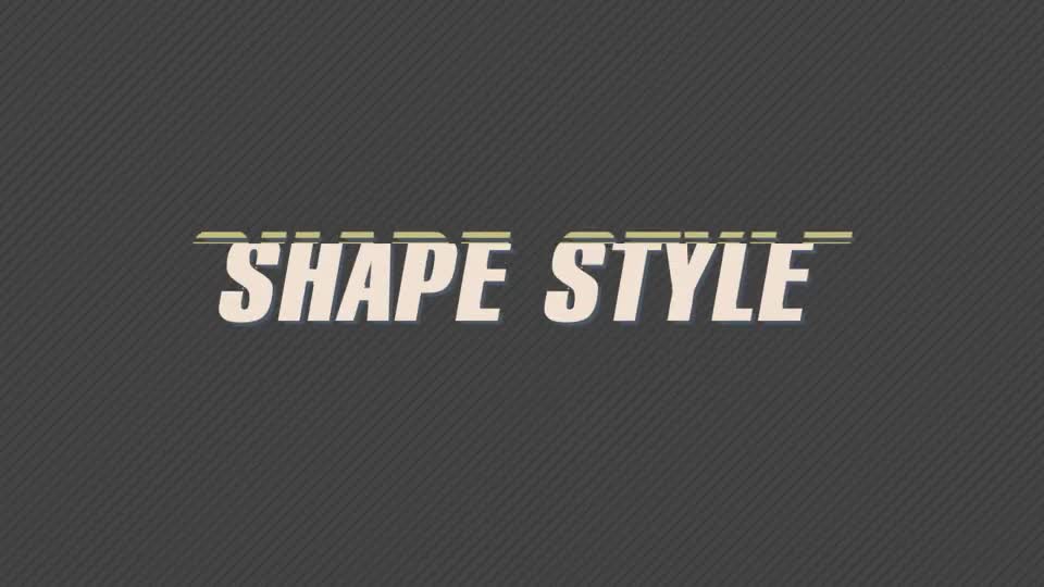 Shape Style Promo Videohive 12210365 After Effects Image 1