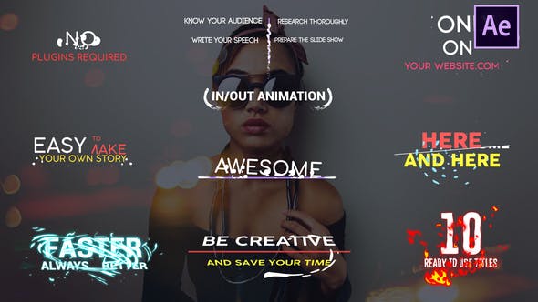 Shape Titles | After Effects - Download Videohive 26284933