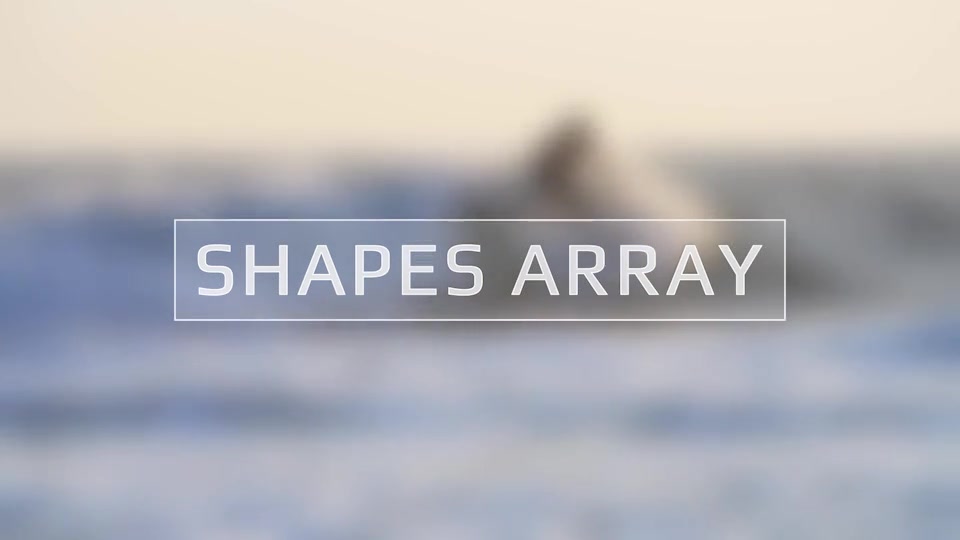 Shapes Array (Transitions & Text) Videohive 21861408 After Effects Image 11