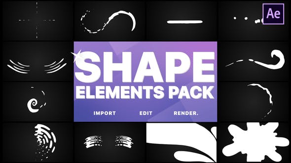 Shapes Collection | After Effects - Download Videohive 26138618