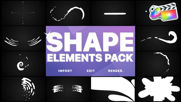 Shapes Collection | FCPX - Download Videohive 26138789
