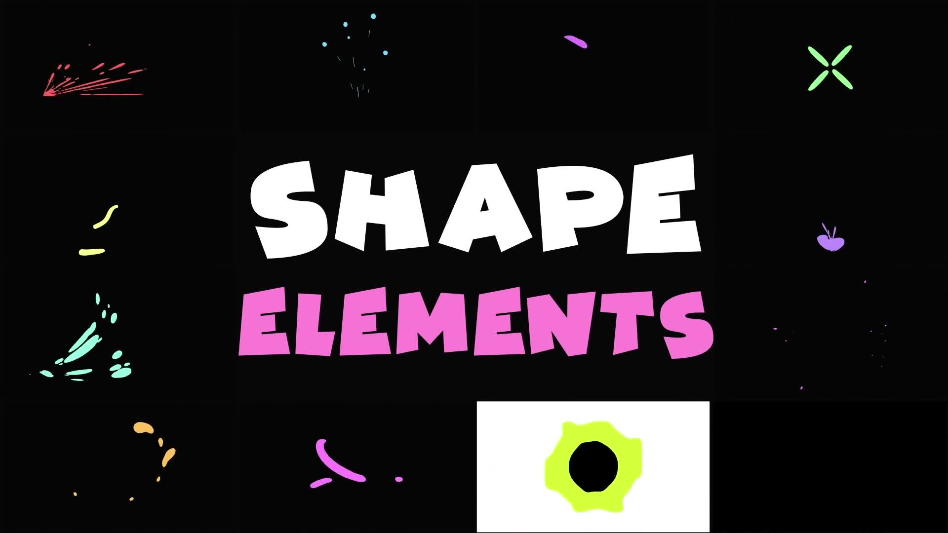 Shapes Elements | After Effects Videohive 33982769 After Effects Image 1