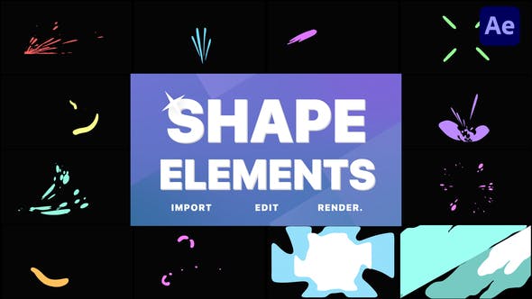 Shapes Elements | After Effects - Download 33982769 Videohive