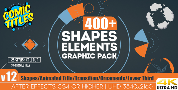 Shapes & Elements Graphic Pack - Download Videohive 12002012