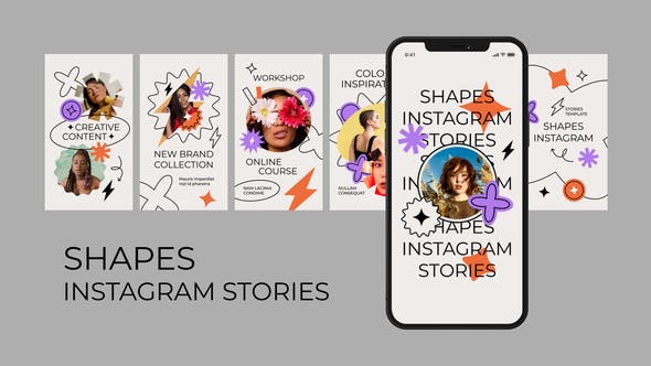 Shapes Instagram Stories - 31010243 Videohive Download