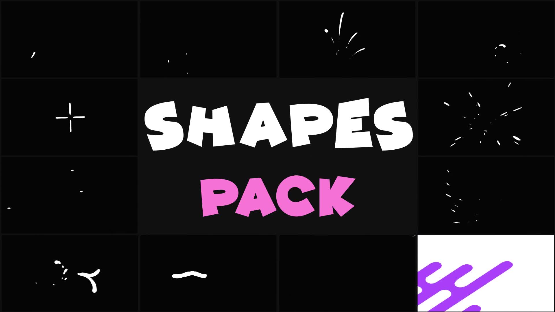 Shapes Pack | FCPX Videohive 37318749 Apple Motion Image 1