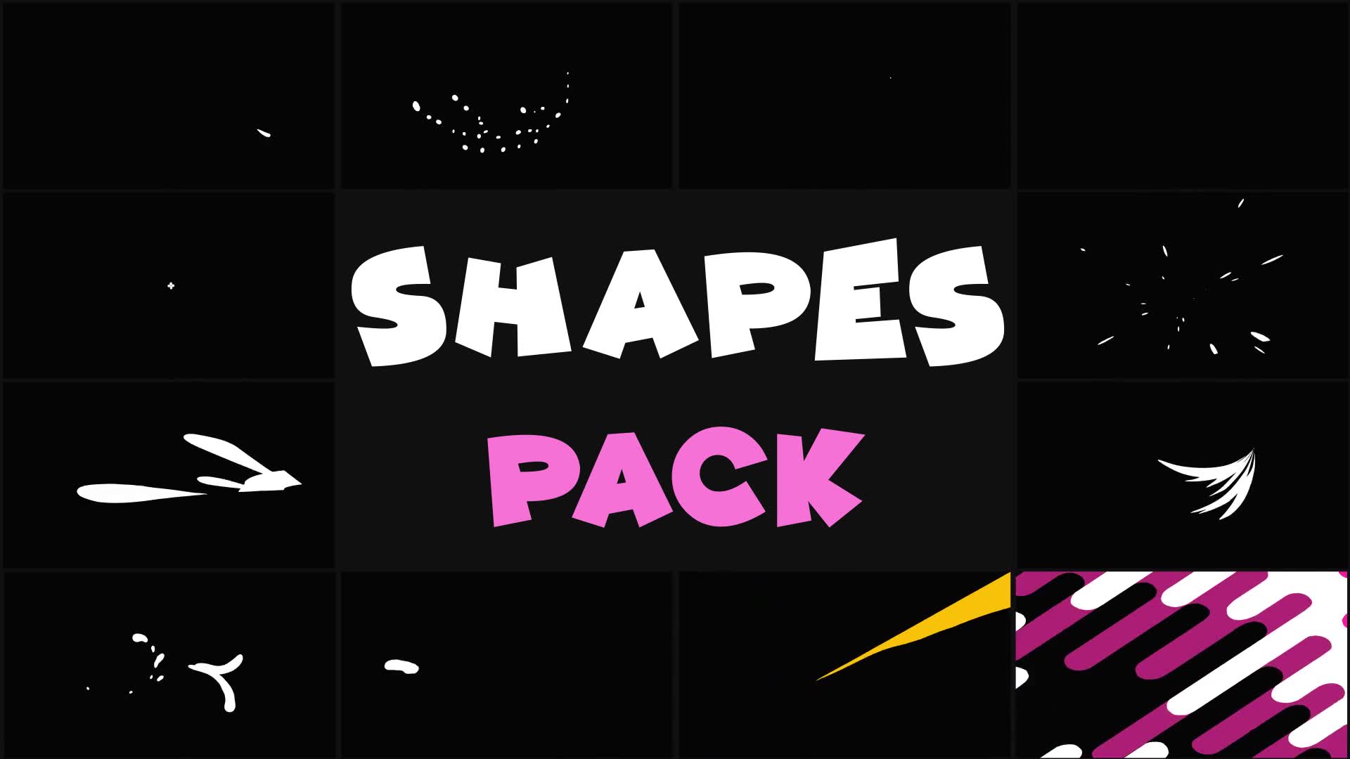 Shapes Pack | FCPX Videohive 37318749 Apple Motion Image 2