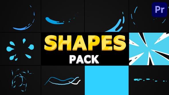 Shapes Pack | Premiere Pro MOGRT - Videohive 36016705 Download